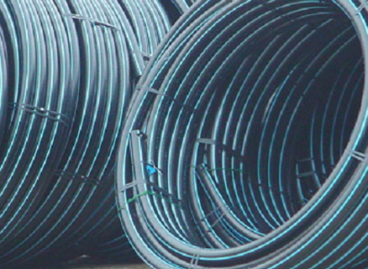 Water distribution PE pipes